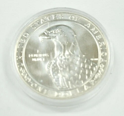 1983-D UNCカプセル円盤投げ選手ロサンゼルス第23回オリンピック米国銀貨