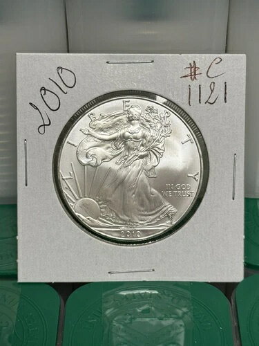2010年 1オンス シルバーイーグル 1ドル . #C1121