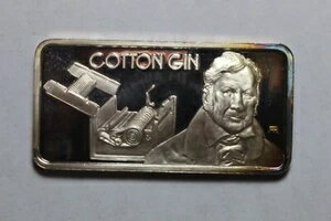 シルバーアートバー 1オンス .999 ハミルトンミント コットンジン