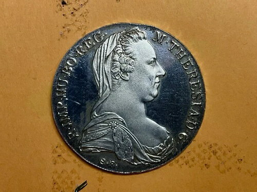 1780年 オーストリア マリア・テレジ