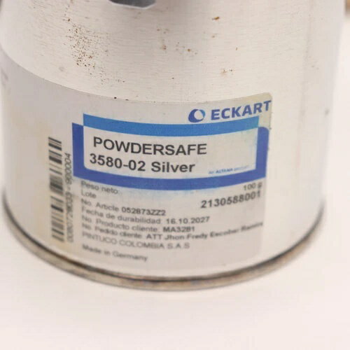 エッカート パウダーセーフ シルバー 100グラム 3580-02