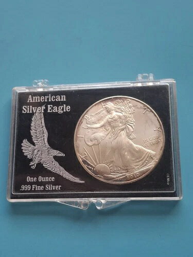 2010年 トーンシルバー アメリカンイーグル シルバーコイン ケース付き