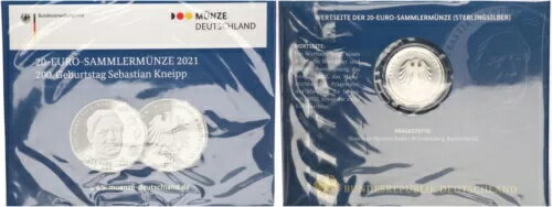 ?20 2021 生誕200年 セバスチャン・クナイプ ミラー仕上げ SP81763-