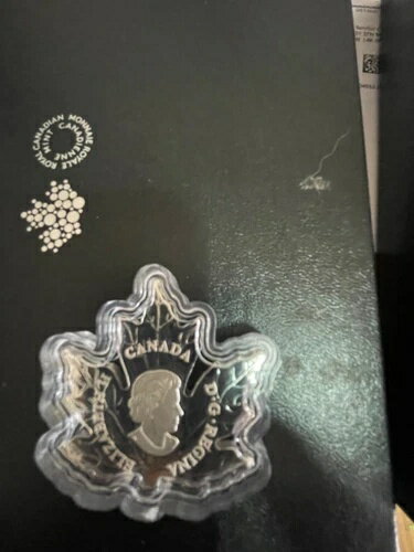 WORLD RESOURCE【KING店】の美しい2015年カナダプルーフシルバーメープルリーフ型20ドルコインオリジナルパッケージ｜アングル3