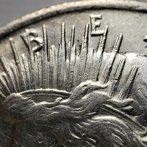 1923年 1ドル銀貨 ピースダラー - VAM-2 ダブルティアラレイズ トップ50 - SKU-D5944