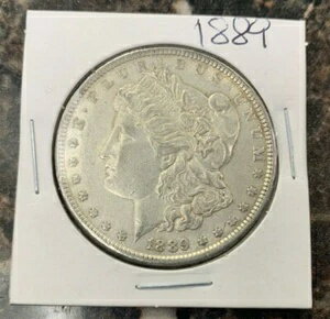 1889年モルガン銀貨?素晴らしいディテール?コレクターに最適なコイン