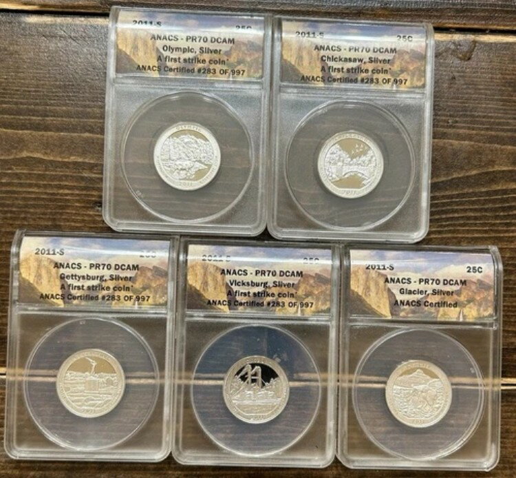 2011-S シルバープルーフ 国立公園 ク