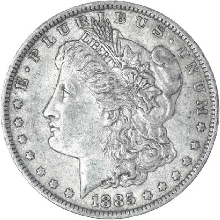 1885年 O モルガン・ダラー 極上品 写真 X584 参照