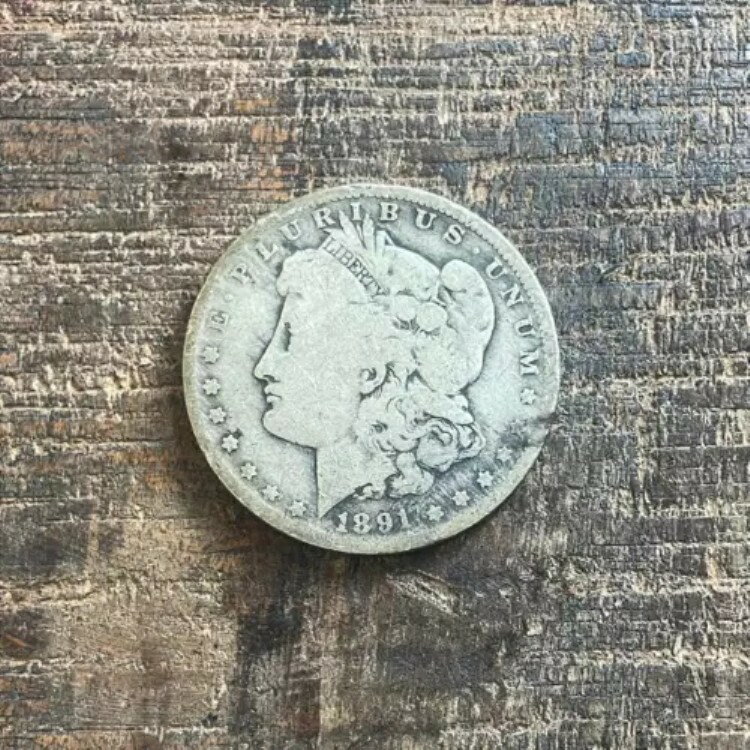 1891-O 1ドル モルガン銀貨