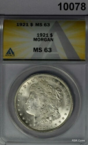 1921ǯ ⡼ Сɥ ɼANACSǧ MS63 ɼʡ #10078
