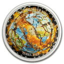 2023年 ニウエ 1オンス シルバー バーニングアース 地球温暖化 テラIII