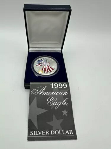 米国イーグルドル 1999年 銀貨 (ARC4/T6)