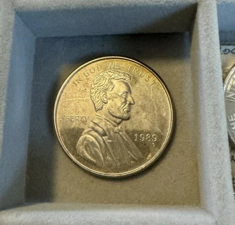 楽天WORLD RESOURCE【KING店】1989年リンカーン・ウィート・セント・スタイル、ヴァージニア・マーシャルIII作、1オンス、999セント、純銀