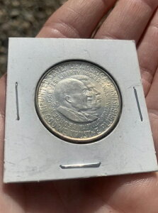 1952年 P ジョージ・ワシントン・カーバー シルバー 50セント ハーフドル 記念 BU UNC