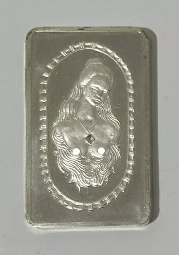 母の日 1974年 エベレスト造幣局 1トロイオンス .999 MEM シルバーバー ダイヤモンドなし