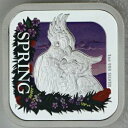 2013年春 - 「オーストラリアの四季」シリーズ - 1オンス 純銀 1ドル 法定通貨