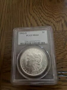 1902-O $1 PCGS MS-64 モルガン銀貨。(3.0)