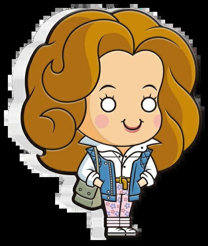 2021年 バック・トゥ・ザ・フューチャー 1オンス ジェニファー・パーカー シルバー コレクタブルコイン