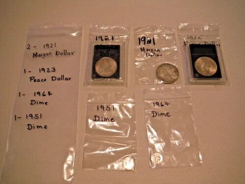 銀貨5枚セット（合計5枚）(3)