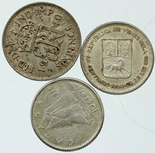 楽天WORLD RESOURCE【KING店】シルバーワールドコイン 3枚セット 本物コレクション ヴィンテージグループ お得ギフト i115442