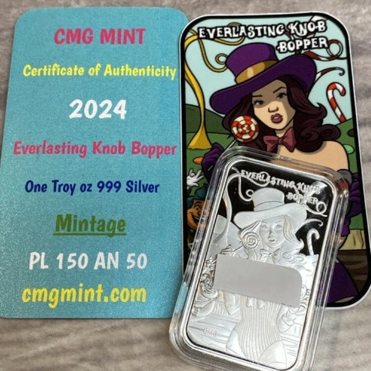 CMG ミント エバーラスティング ノブ ボッパー シルバー アートバー 999 スパイシー ノーティ(3)