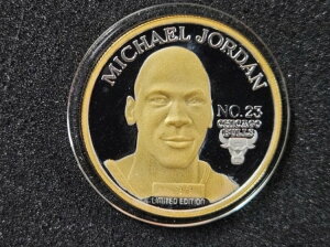 ??マイケル・ジョーダン 1997 NBA プレーオフ シルバーコイン 1オンス .999 シルバー 限定 #99