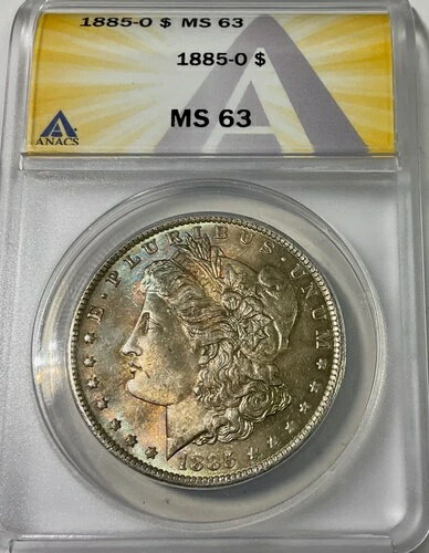 1885O モルガン・ダラー 美しい色調