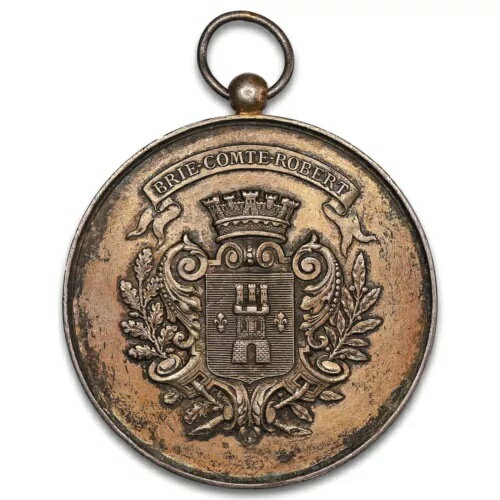 フランス - メダル - 1884 年 5 月 18 日 - コンクールミュージカル ブリー＝コント＝ロバート - 銀賞