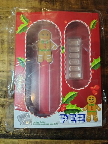 希少 .999 シルバー PAMP スイス 30g PEZ 2020 ジンジャーブレッドマン ディスペンサー - 未開封