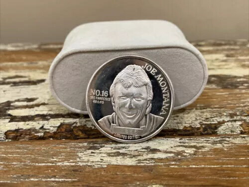 1トロイオンス 999 ラウンド No.16 ジョー・モンタナ 1980年代の10年間最優秀選手 #2866