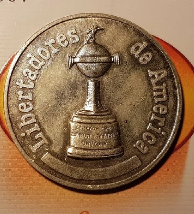 1980年ウルグアイクラブナショナル・デ・フットボールコパ・リベルタドーレス銀メダル