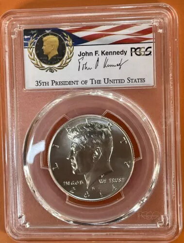 2014-D~シルバー PCGS MS70~ケネディ・フ