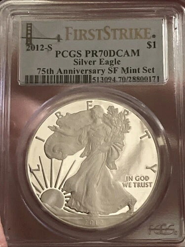2012-S プルーフ シルバー イーグル PC