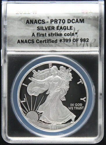 2011 W アメリカン シルバー イーグル