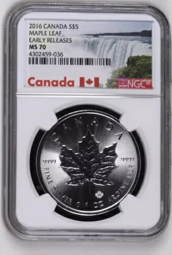 ʥ 2016ǯ 5ɥ ᡼ץ꡼ե NGC MS70 ꡼ ݥå BIN