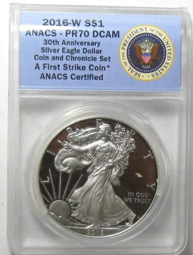 2016-W シルバーイーグル ANACS PR70 DCAM 
