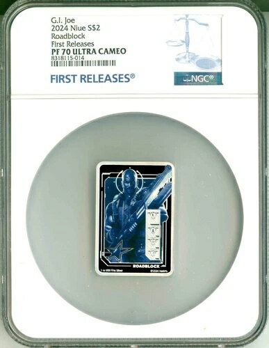 2024年 ニウエ S$2 G. I. ジョー ロードブロック ファーストリリース NGC PF70 ウルトラカメオ