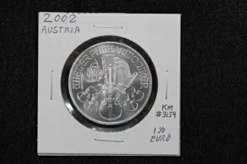 2008年 オーストリア 1.5ユーロ ウィーン・フィルハーモニー管弦楽団 初年度発行 BU KM# 3159 3G6A(3)