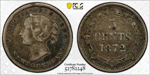 1872-H ˥塼եɥ 5  PCGS VF30 å#G302 С!
