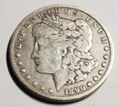 1890-CC モルガン銀貨 | F | 銀貨 | カーソンシティ、キーデート(3)