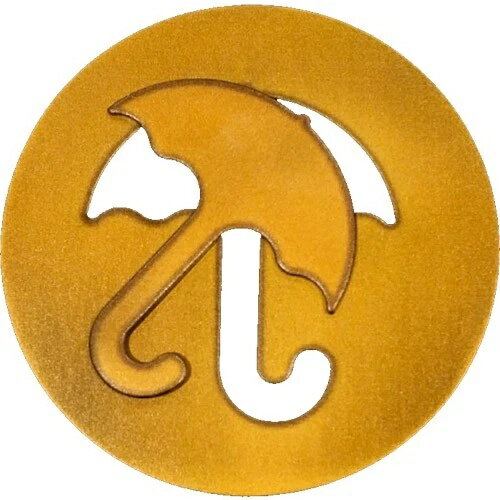 2022年 2オンス ニウエ産 着色銀ダルゴナ ハニカム傘型コイン