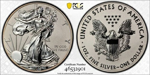 2011-P シルバーイーグル 25周年記念 