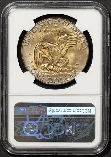 WORLD RESOURCE【KING店】の1978-D 1ドル アイゼンハワー ダラー MS 66 NGC # 6595255-019｜アングル2