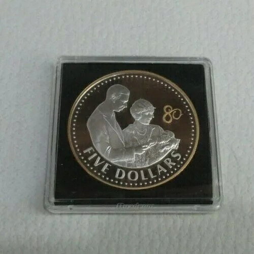 QEII 誕生 1926年4月 2006年 シルバー プルーフ .999 選択的金冠貨幣