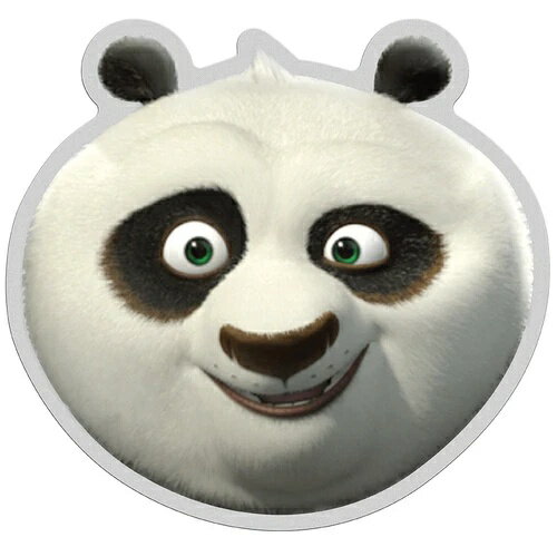 2023年 ニウエ カンフーパンダ 2オンス 超高浮き彫りシルバーコイン