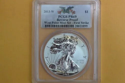 2013 W リバース プルーフ シルバー 