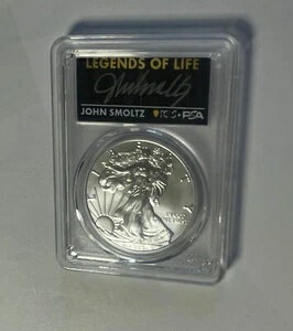 ジョン・スモルツ 2021 シルバーイーグル - タイプ1 生産最終日