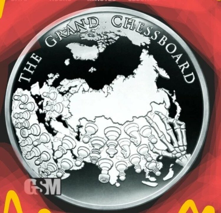 1オンス シルバー -2024 - グランドチェスボード プルーフラウンド - シルバーシールド