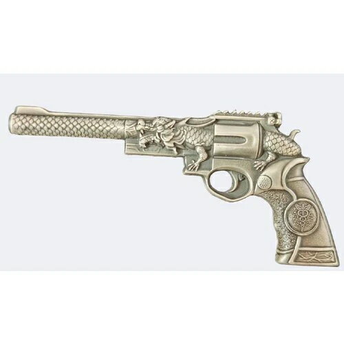 ドラゴン リボルバー 2024 2オンス 2ガード シルバー アンティーク仕上げ コイン ボックス COA