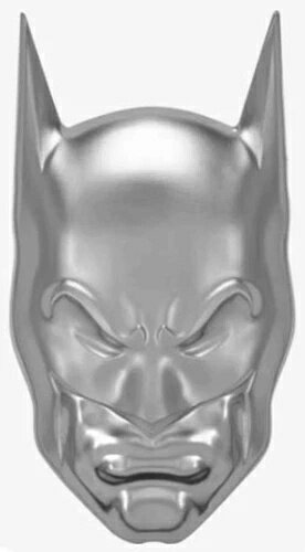 2020年 ニウエ S$5 バットマン カウルマスク ダークナイト 2オンス HR Low S/N 00045 ボックス COA